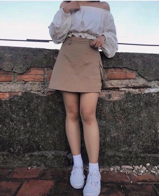 Kaki Skirt 💜💙♥️🖤