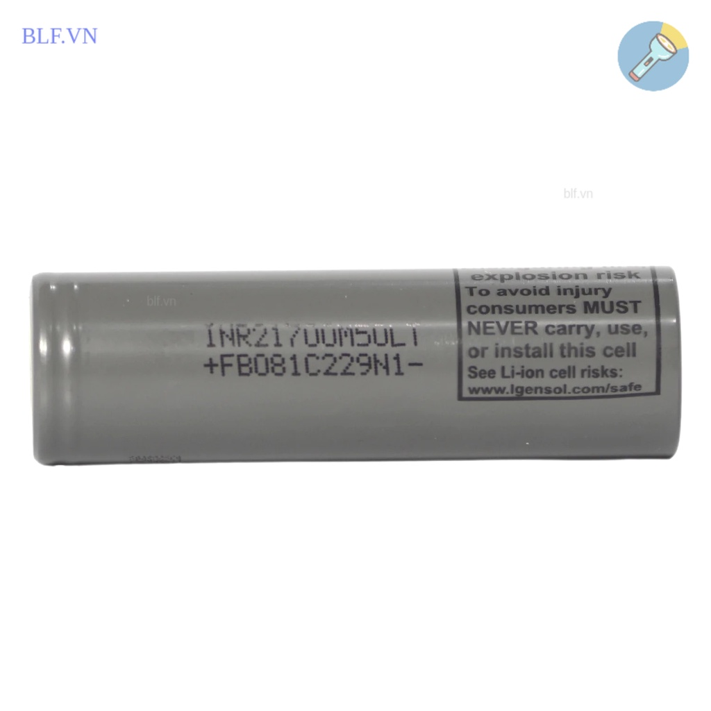 Pin sạc LG M50LT 21700 5000mAh 14.4A Battery - INR21700-M50LT