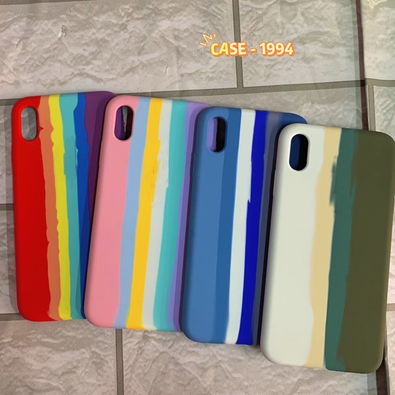 Ốp chống bẩn cầu vồng cho IP XSmax