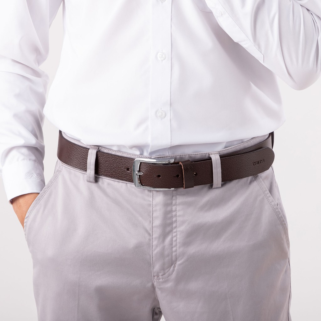 Thắt lưng nam thời trang da bò thật phong cách lịch lãm TRITA RTL040