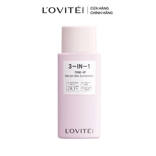 Kem chống nắng nâng tông L’Ovité 3-in-1 Tone-up Serum-like 50ml/chai