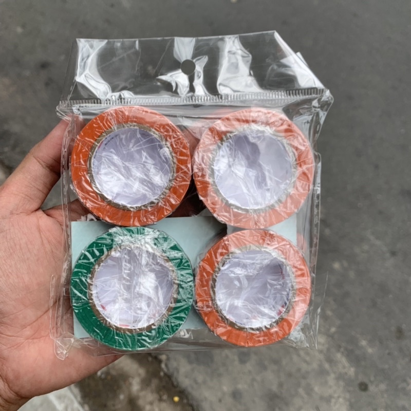 Băng keo điện Nhật, set 4 cuộn 10m