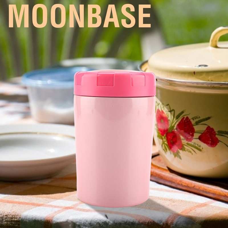 THERMOS Hộp Đựng Cơm Trưa Giữ Nhiệt Bằng Thép Không Gỉ Dễ Thương