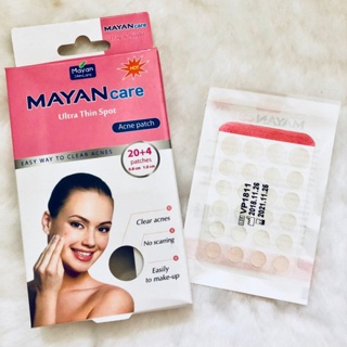 MIẾNG DÁN MỤN MAYAN CARE ULTRA THIS SPOT ACNE PATCH (Hộp 20+4 miếng)