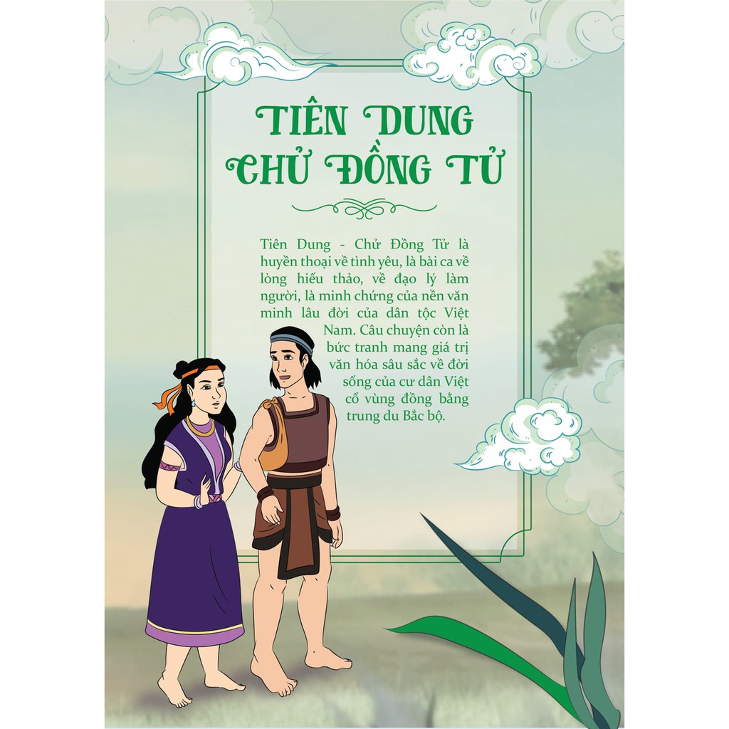 Sách - Bộ Truyện Tranh Lịch Sử Việt Nam - Khát Vọng Non Sông _ Tiên Dung - Chử Đồng Tử