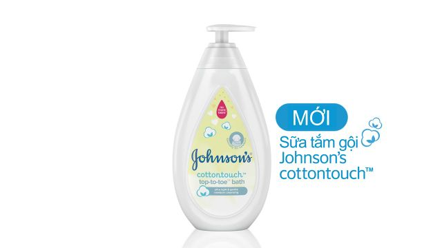 Sữa tắm gội Johnsons baby top-to-toe baby wash 500ml