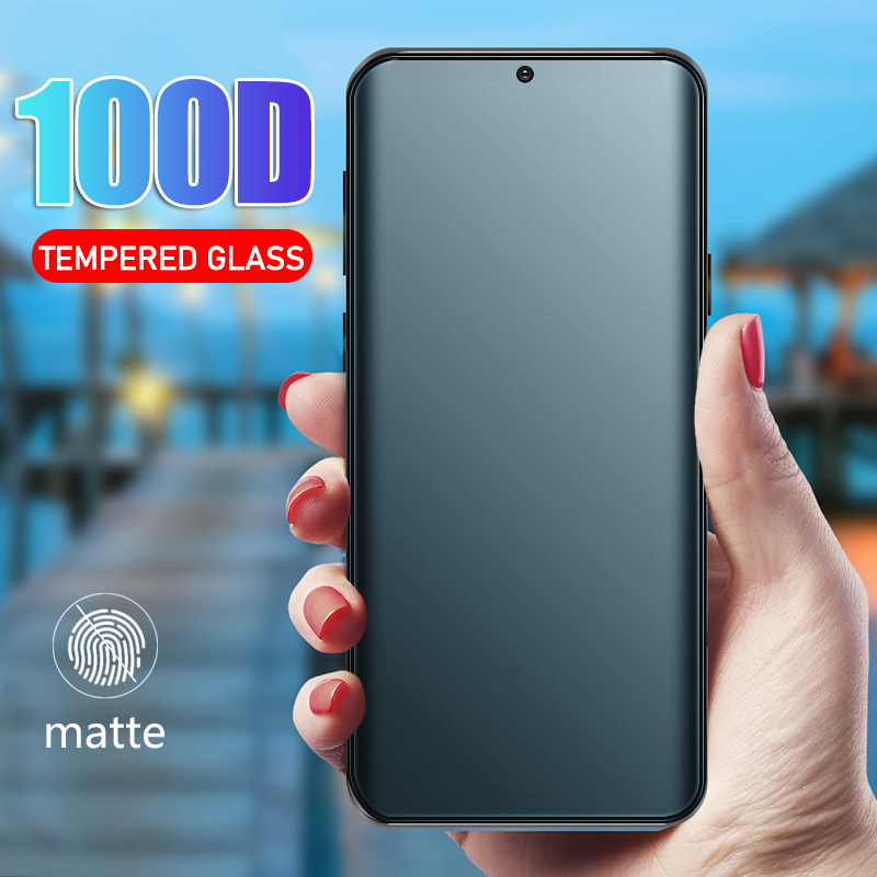 Kính cường lực nhám cho Samsung Galaxy S8 S9 S10 S20 Plus Note 8 9 10 20 Ultra