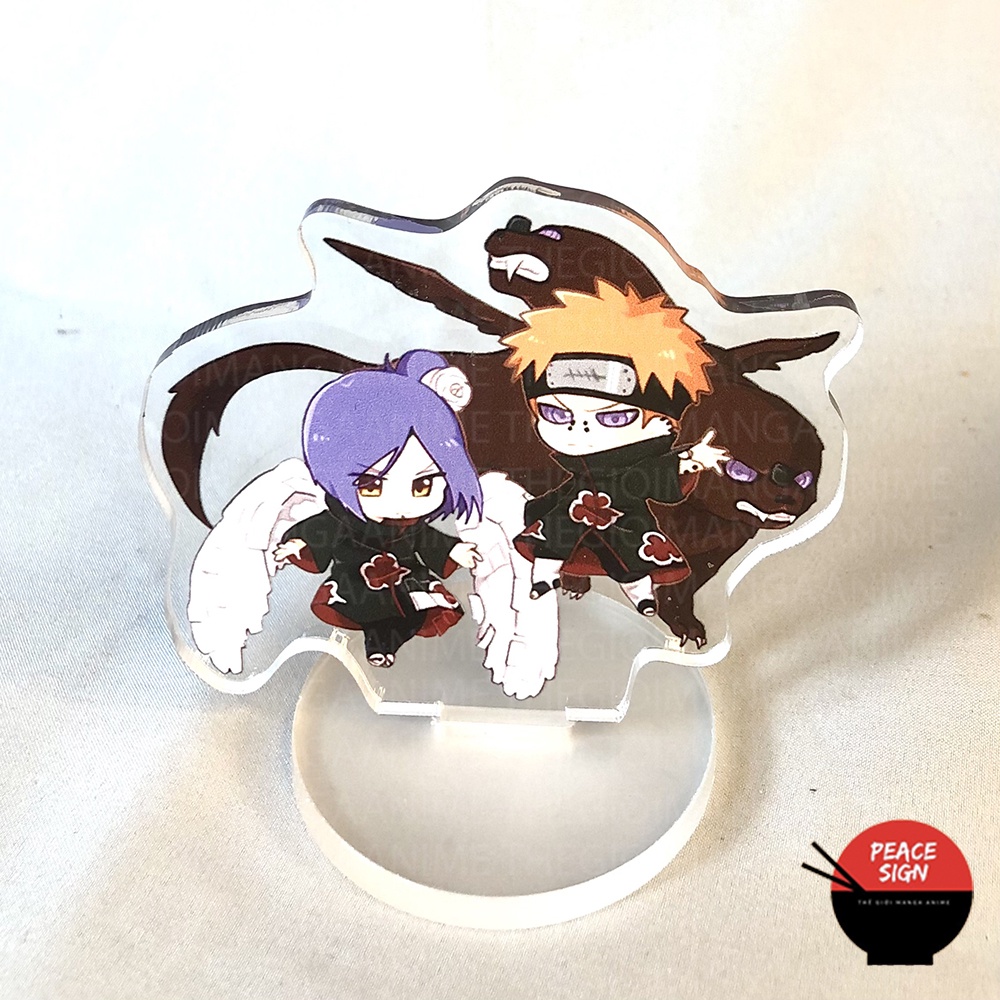 Mô hinh mini AKATSUKI - NARUTO Standee anime chibi xinh xắn dễ thương trang trí trưng bày