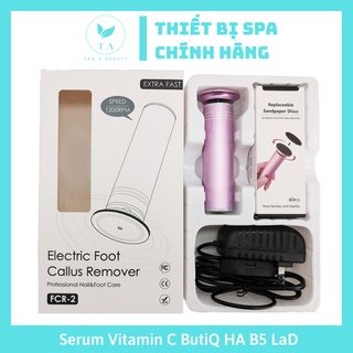 Máy chà gót chân tặng kèm 60 miếng chà