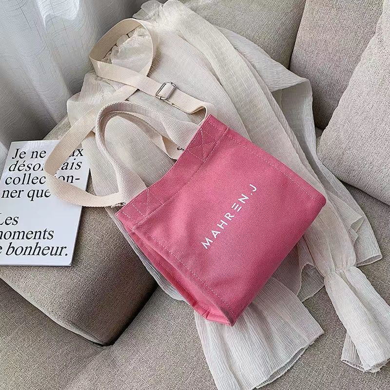 Túi Xách Đeo Vai Bằng Vải Phong Cách Hàn Quốc Thời Trang Mùa Hè Dành Cho Nữ 2022