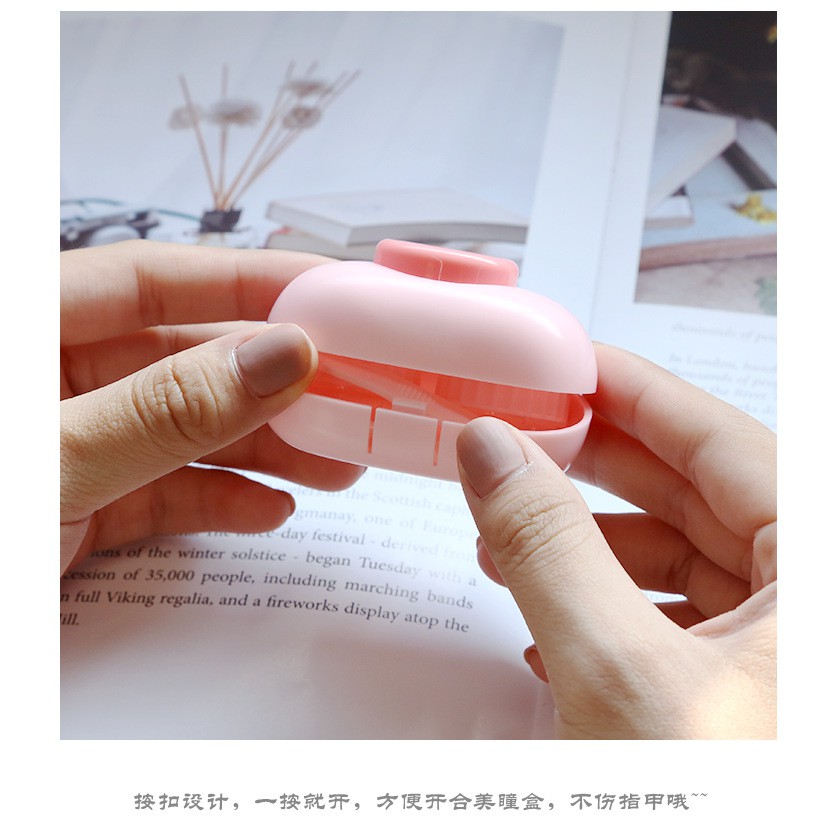 Bộ dụng cụ đeo lens PIG PINKY