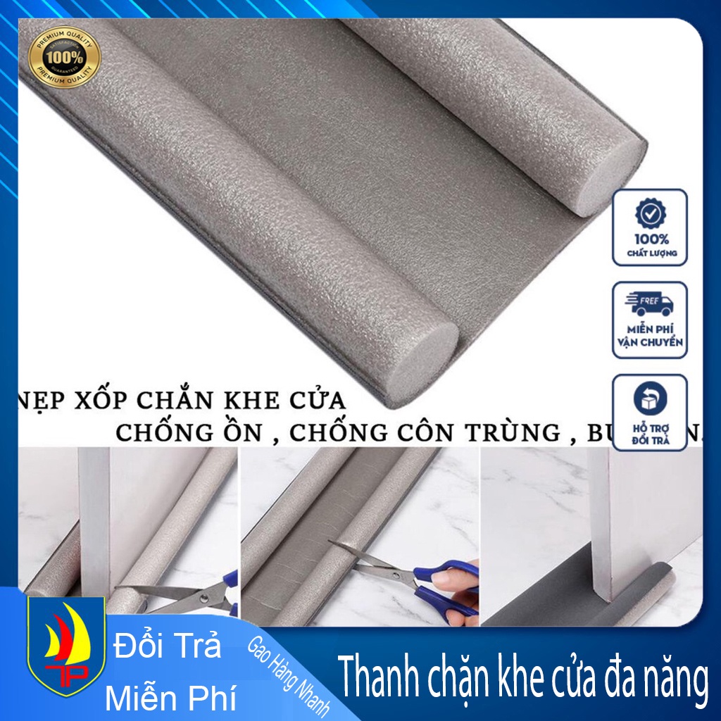 Thanh chặn khe cửa đa năng,chống côn trùng,cách âm,ngăn gió lùa, bụi bẩn, tránh kẹt chân[video thật + Hàng cao cấp ]