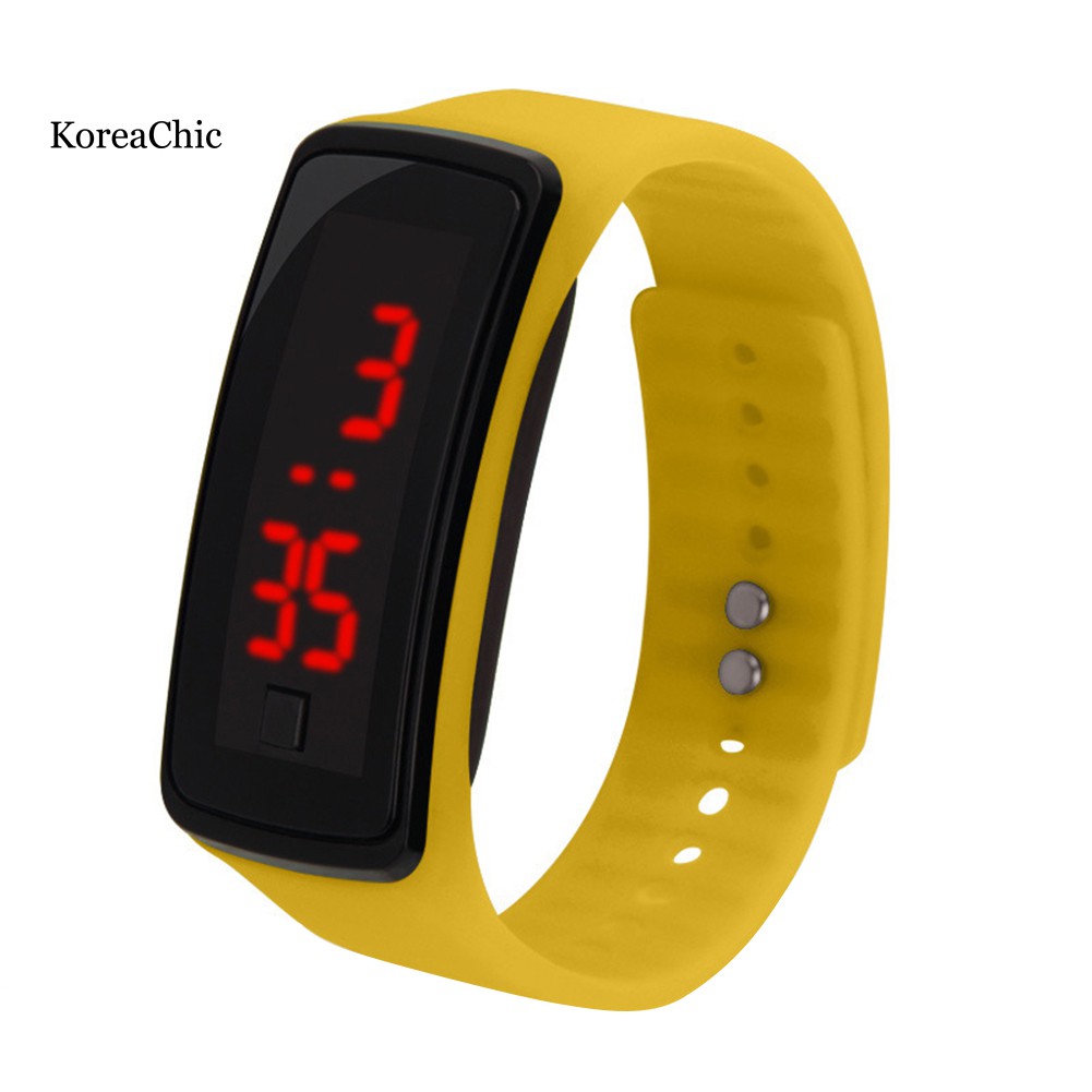 Đồng Hồ Đeo Tay Điện Tử Dây Silicone Có Đèn Led Tiện Dụng Cho Bé | BigBuy360 - bigbuy360.vn