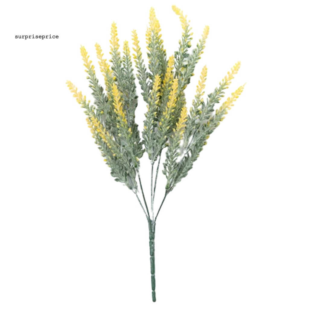 SPA Artificial Flower Gardening Beautiful Artificial Lavender Branch Decorative