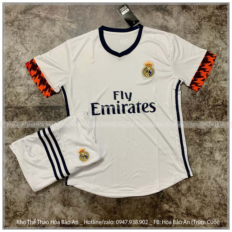 Áo Đấu Real Madrid 2021/ Freeship/ Quần Áo Đá Banh Real madrid hàng thailand cao cấp