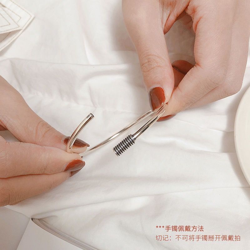 Love❤jewellery,S925 Silver Retro Simple Bracelet