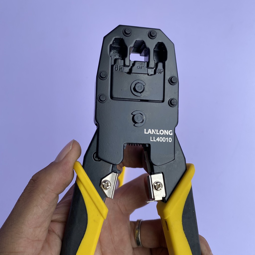 Kìm bấm mạng LanLong LL40010 - Kim Khí Dung Anh