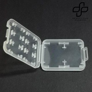 【NEW】Multifunctional Clear Micro SD TF SDHC MSPD Memory Card Storage Box Holder Case