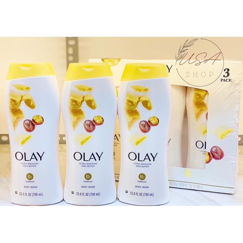 Sữa tắm bOLAY ULTRA MOISTURE SHEA BUTTER PLUS+ Mỹ 700ml