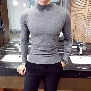 (Sẵn hàng, Giao hỏa tốc) Áo Len Nam Cổ 3p Hàng Quảng Châu đẹp, đanh mịn