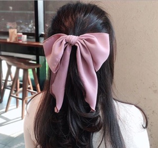 Buộc tóc nơ bự cực dễ thương ( có sẵn )