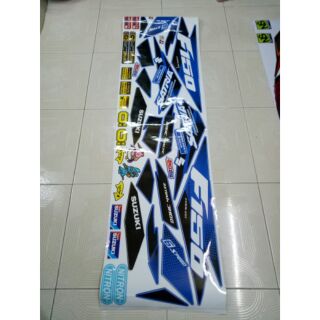 Tem xe ( raider fi 150-xe full xanh)