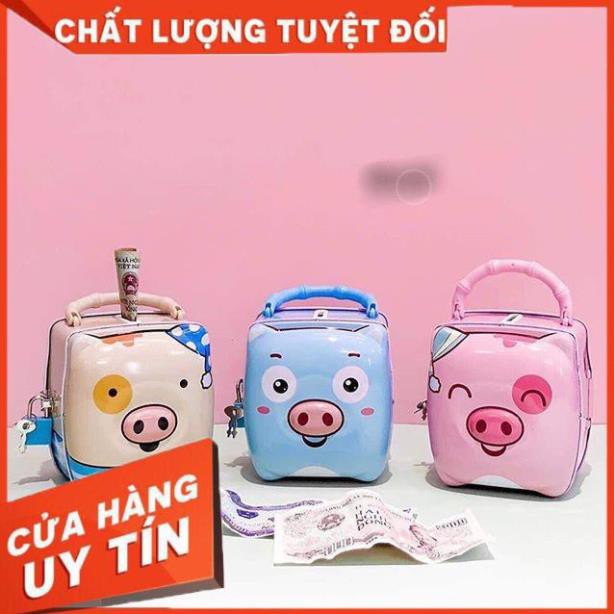 [Giá Hủy Diệt] Đồ Chơi Két Sắt, Két Sắt Mini Cho Bé Có Khóa Đáng Yêu, Món Quà Ý Nghĩa Mẹ Dành Cho Bé - HA