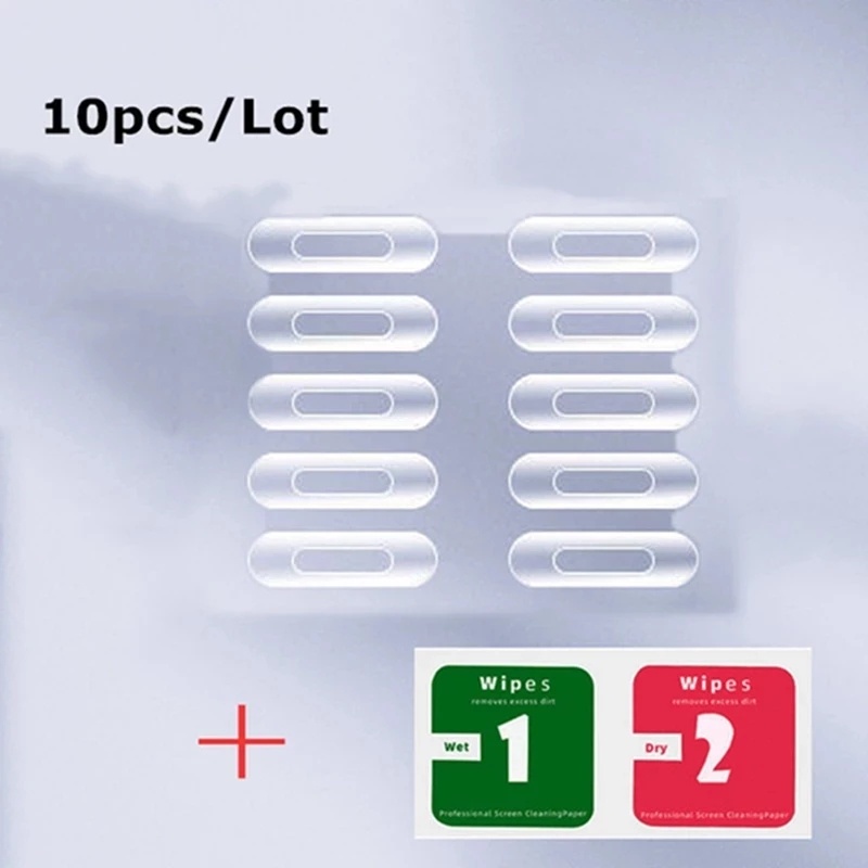 10 Miếng Dán Cổng Sạc Type-C Trong Suốt Dành Cho Điện Thoại iPhone iPad