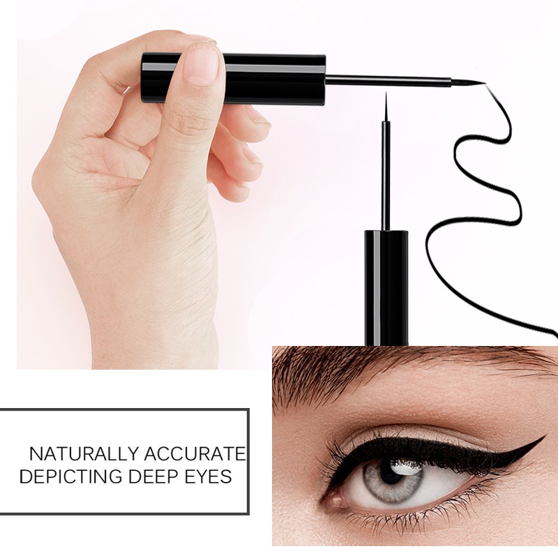 Bút kẻ mắt MIXDAIR chống thấm nước màu đen lâu trôi 15ml | BigBuy360 - bigbuy360.vn
