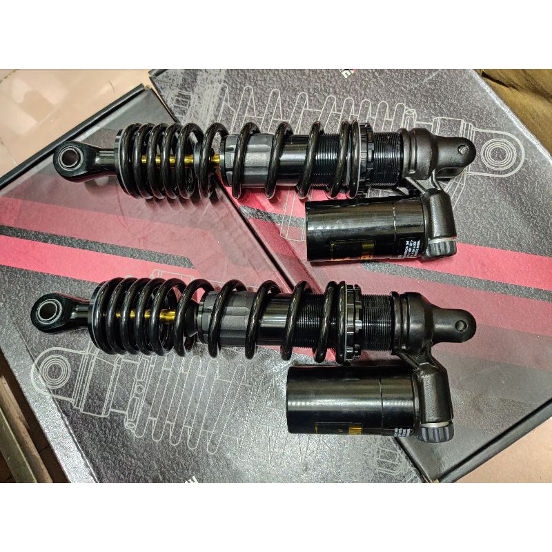 Phuộc NITRON/RCB/Ohlins FULL ĐEN lắp Airblade Nouvo LX Nouvo4_5_6 NVX Nouvo SX Impulse Shark PCX....