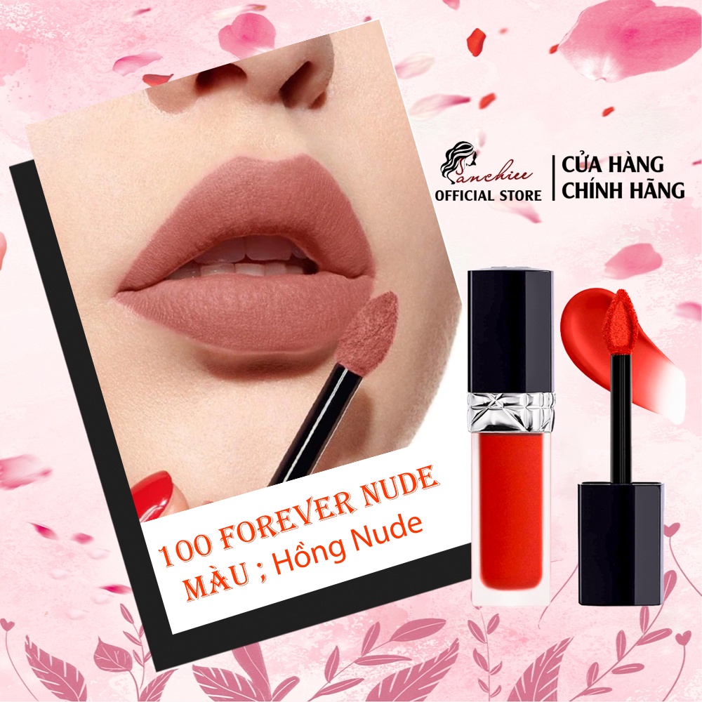 Son Kem Dior Rouge Dior Forever Liquid. Chất Son lì mịn, lên môi quyến rũ và thu hút, [ Hot 2021]