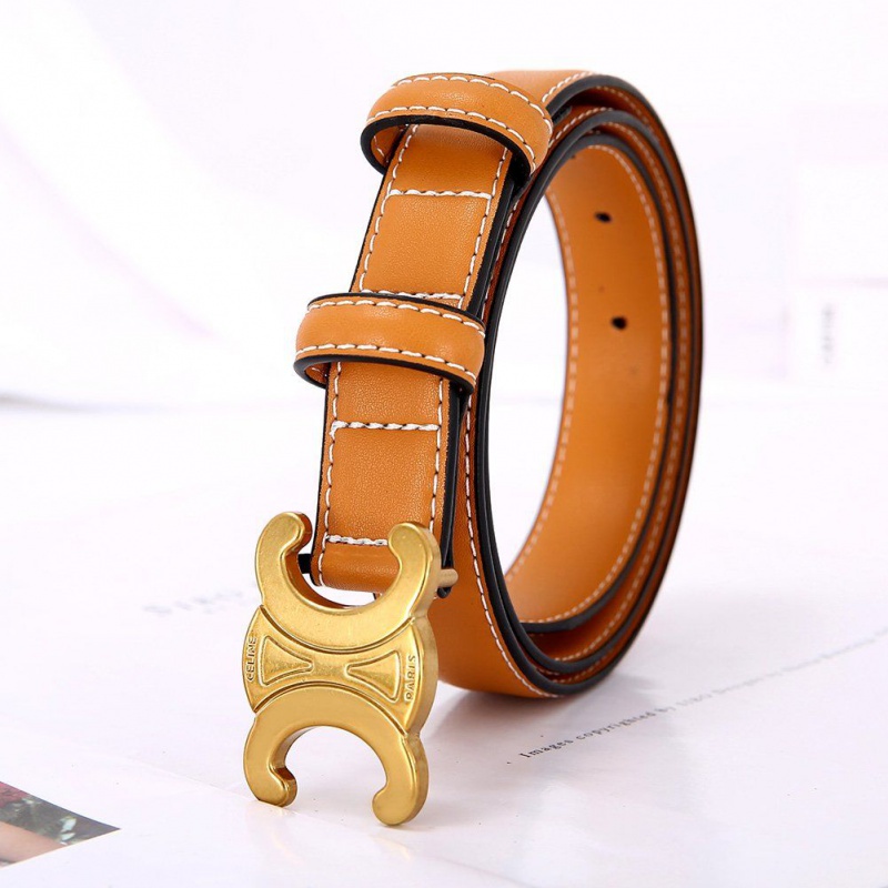 Thắt Lưng Da Đơn Giản Dễ Phối Đồ Thời Trang Cho Nữ