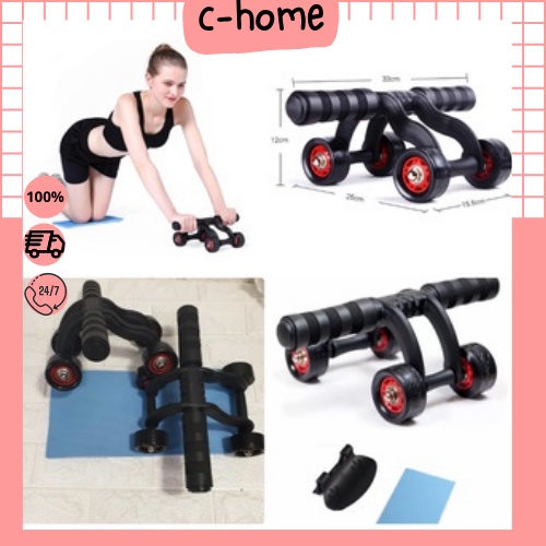 Con lăn tập bụng gym 4 bánh bảo hành 5 tháng