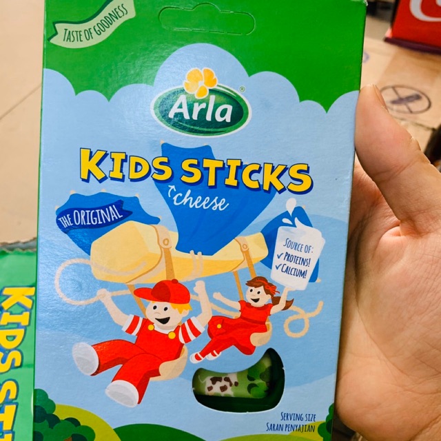 Phô mai que trẻ em Arla kids Sticks 16/07/2020