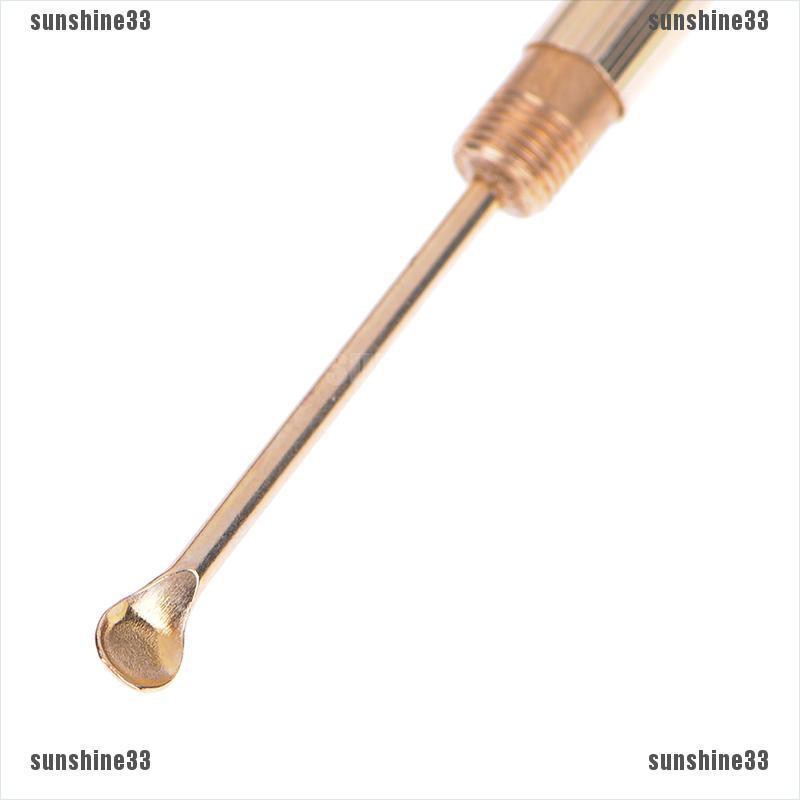 [Hàng mới về] Dụng cụ lấy ráy tai màu vàng kim xếp gọn