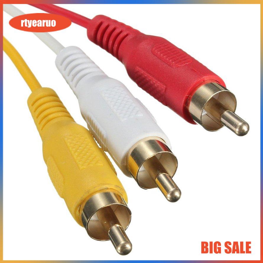Dây cáp nối chuyển đổi cổng HDMI sang 3 cổng RCA AV cho HDTV (Dài 1.5m)
