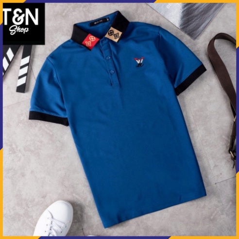 Áo thun có cổ , Áo PoLo nam thêu logo LV ý PL006 full size tới 78kg T&N Shop | BigBuy360 - bigbuy360.vn