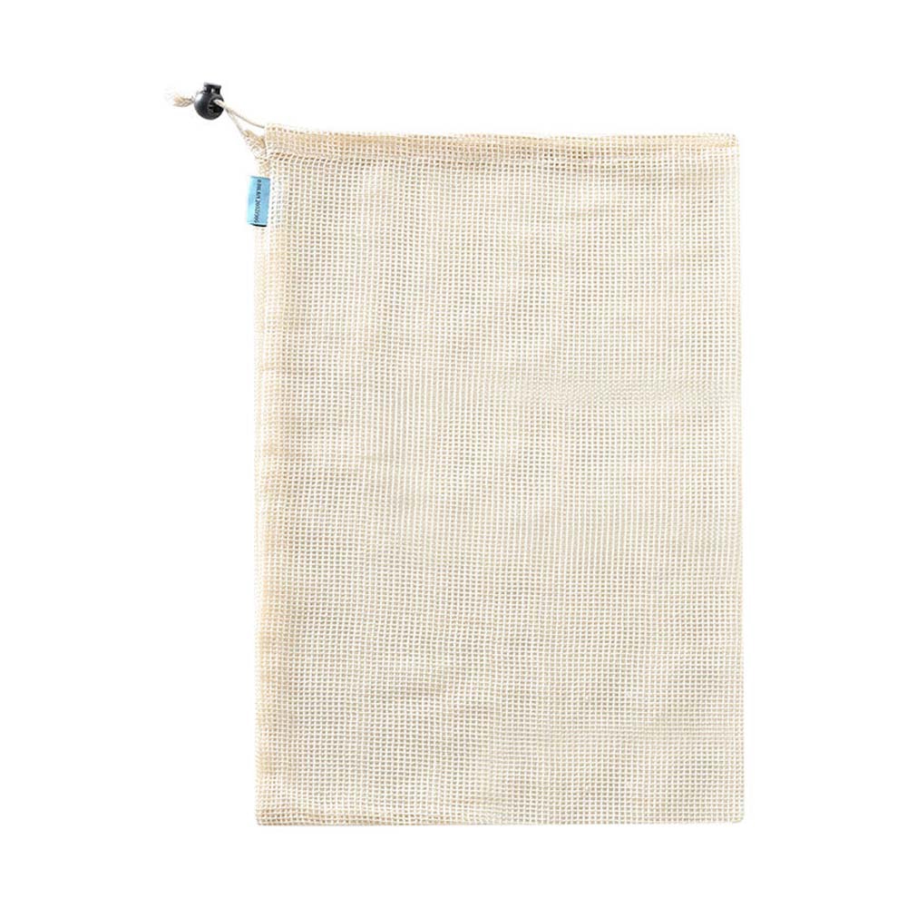 Túi lưới cotton dây rút đựng đồ đồ nhà bếp tiện lợi