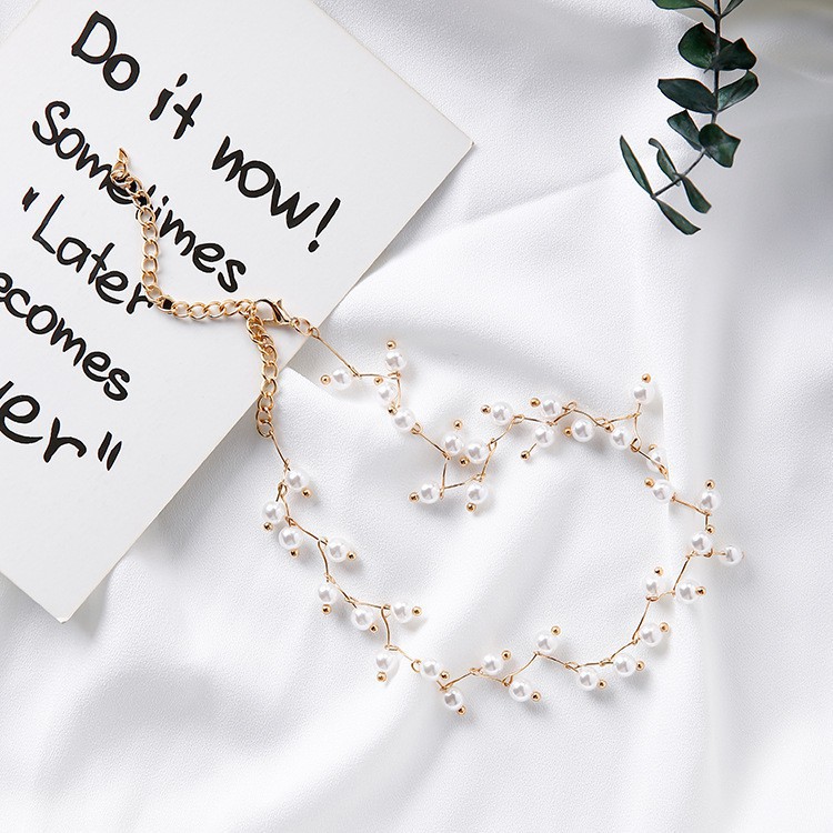 [Mã FASHIONCB231 hoàn tối đa 30K xu đơn 99K] COD CHDM Vòng cổ ngắn đính hạt ngọc trai giả dành cho nữ | BigBuy360 - bigbuy360.vn