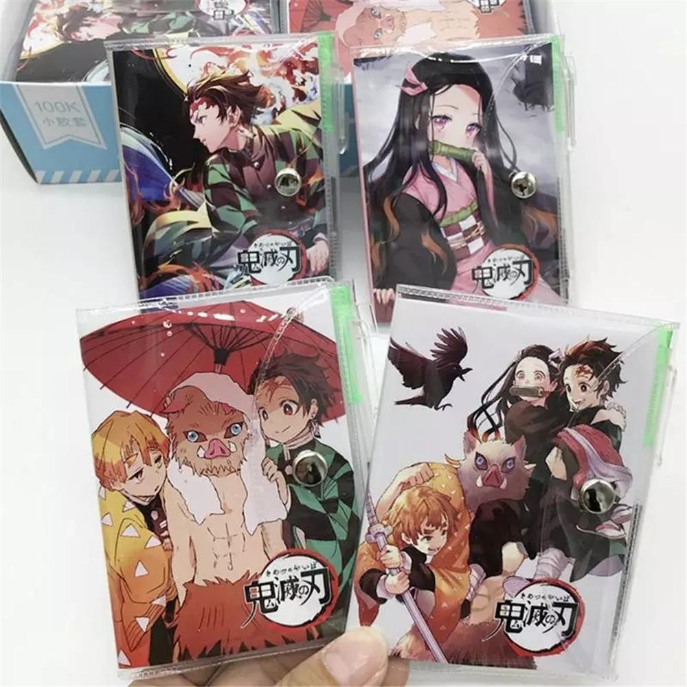 Vỏ Bọc Sổ Tay In Hình Nhân Vật Kimetsu No Yaiba Kamado Tanjirou Nezuko Trong Demon Slayer
