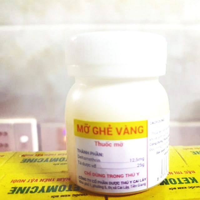 MỠ GHẺ VÀNG