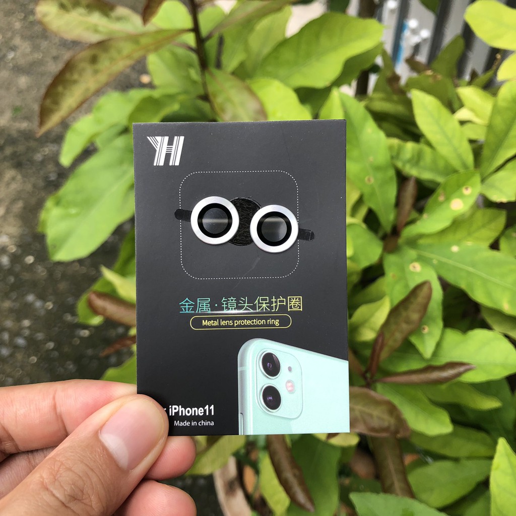 Bộ Vòng Bảo Vệ Camera IPhone 11, iPhone 11Pro - 11Pro Max - Hạn Chế Bụi, Vân Tay Và Mờ Camera