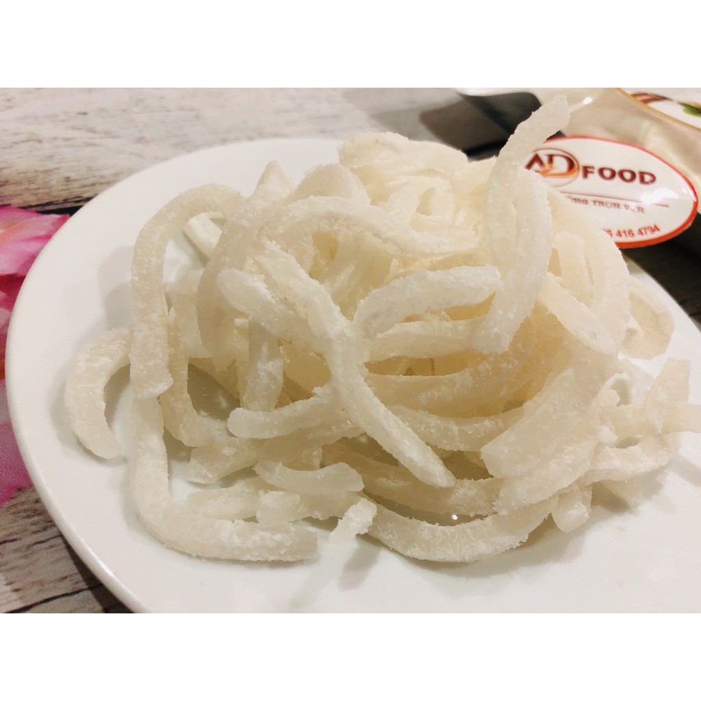 mứt dừa non Bến Tre gói 500g đủ vị