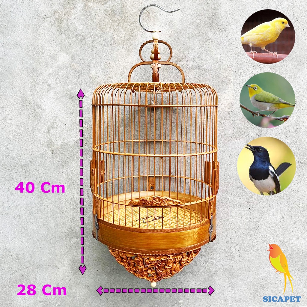 Lồng chim Hoàng Yến - Chòe Than - Khuyên, Lồng Chòe Than - Khuyên - Hoàng Yến, bird cage SICAPET