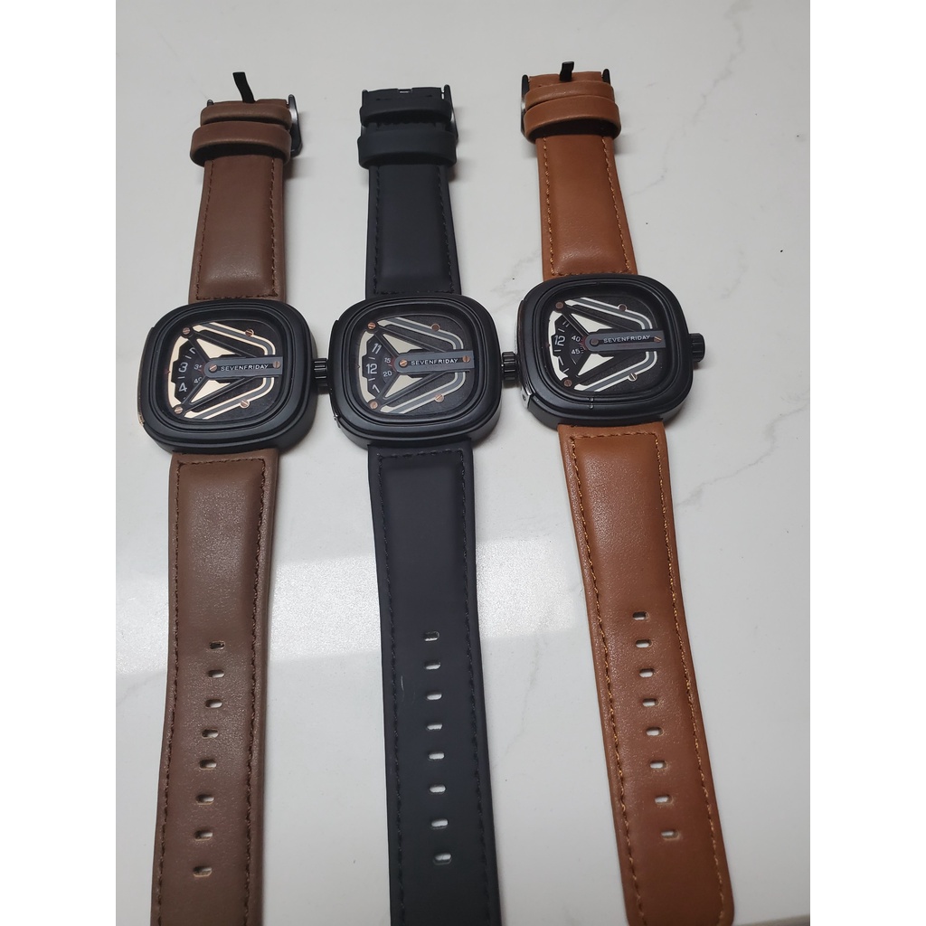 Đồng hồ nam SEVEN FRIDAY M02 dây da, máy Nhật, bảo hành 24 tháng | BigBuy360 - bigbuy360.vn