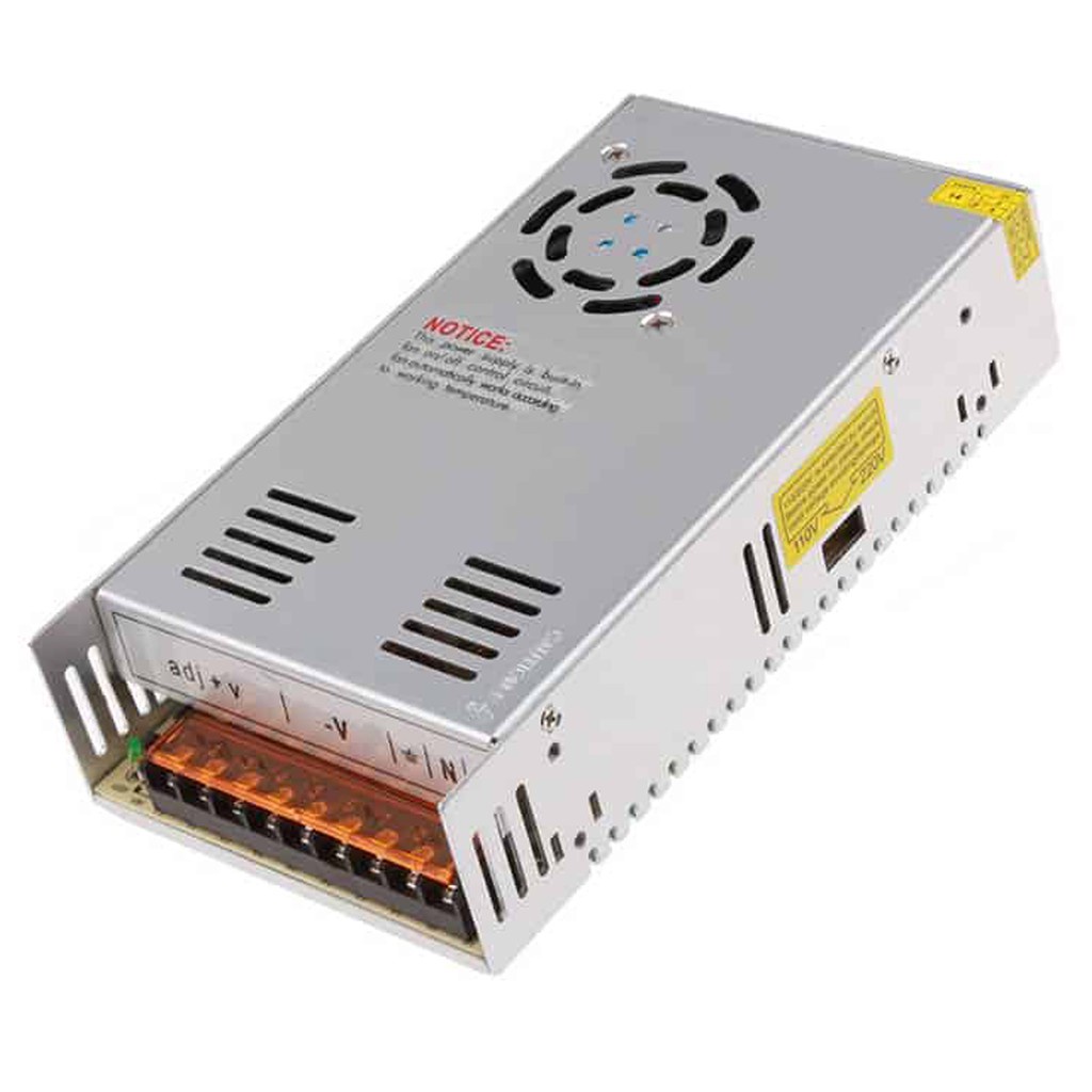 Nguồn Tổ Ong Đổi Nguồn từ 220V về 12V-40A Có Quạt Tản Nhiệt