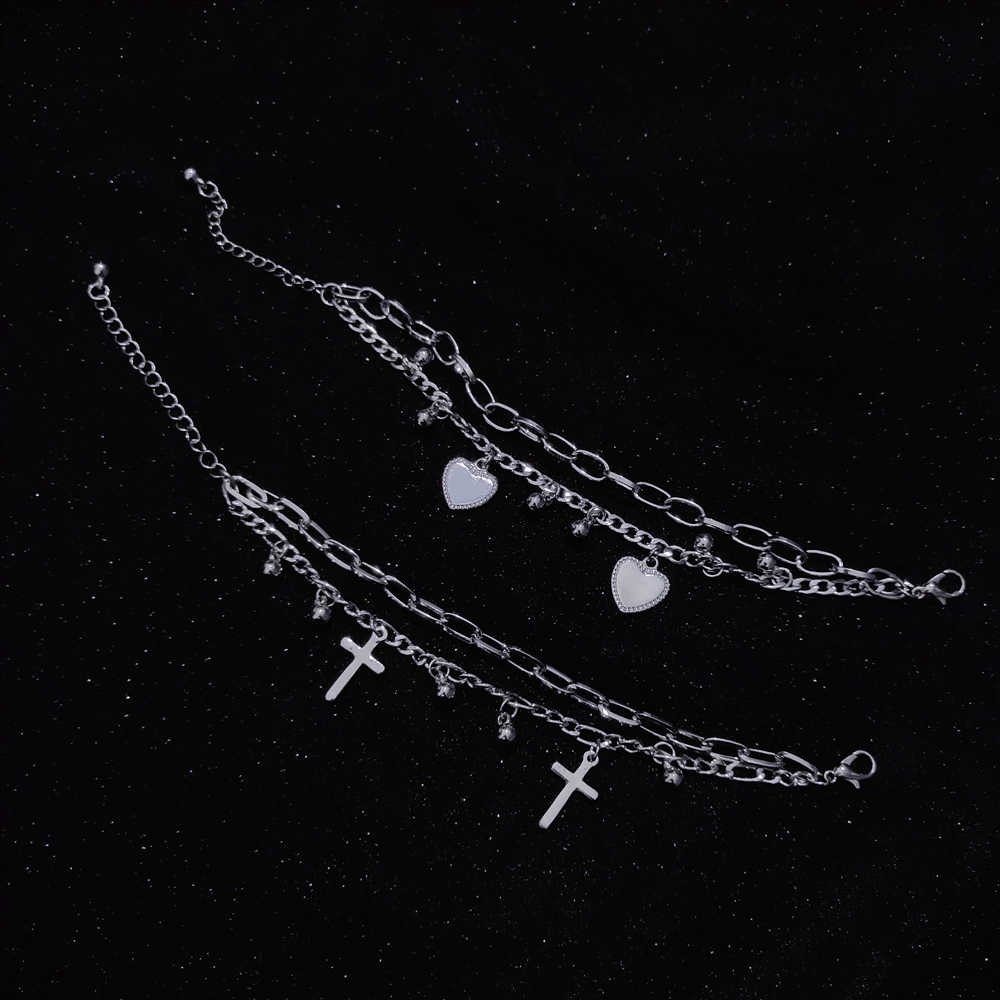 Vòng Đeo Tay Nhiều Lớp Phong Cách Punk 13041s