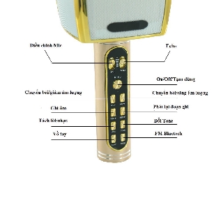 [𝘽𝙃 12 𝙏𝙝𝙖́𝙣𝙜] MIC KARAOKE BLUETOOTH SD-10 𝘽𝙖̉𝙣 𝙉𝙖̂𝙣𝙜 𝘾𝙖̂́𝙥 2020 - BH 12 Tháng Đổi Mới