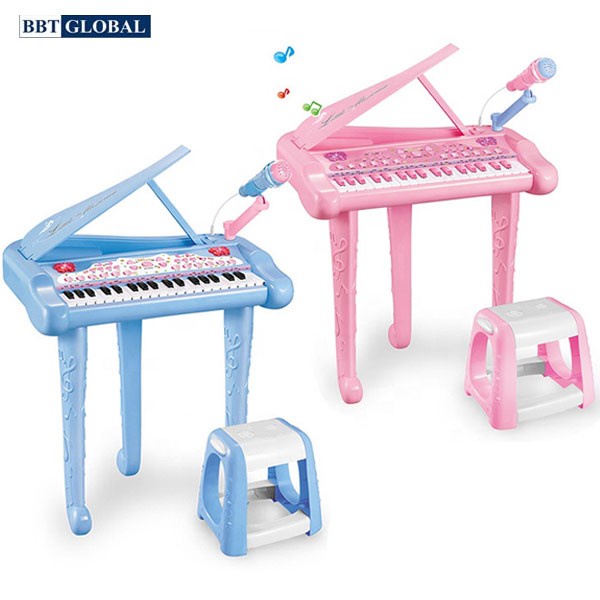 Đồ chơi đàn Piano cho bé 37 phím có ghế ngồi DJ206