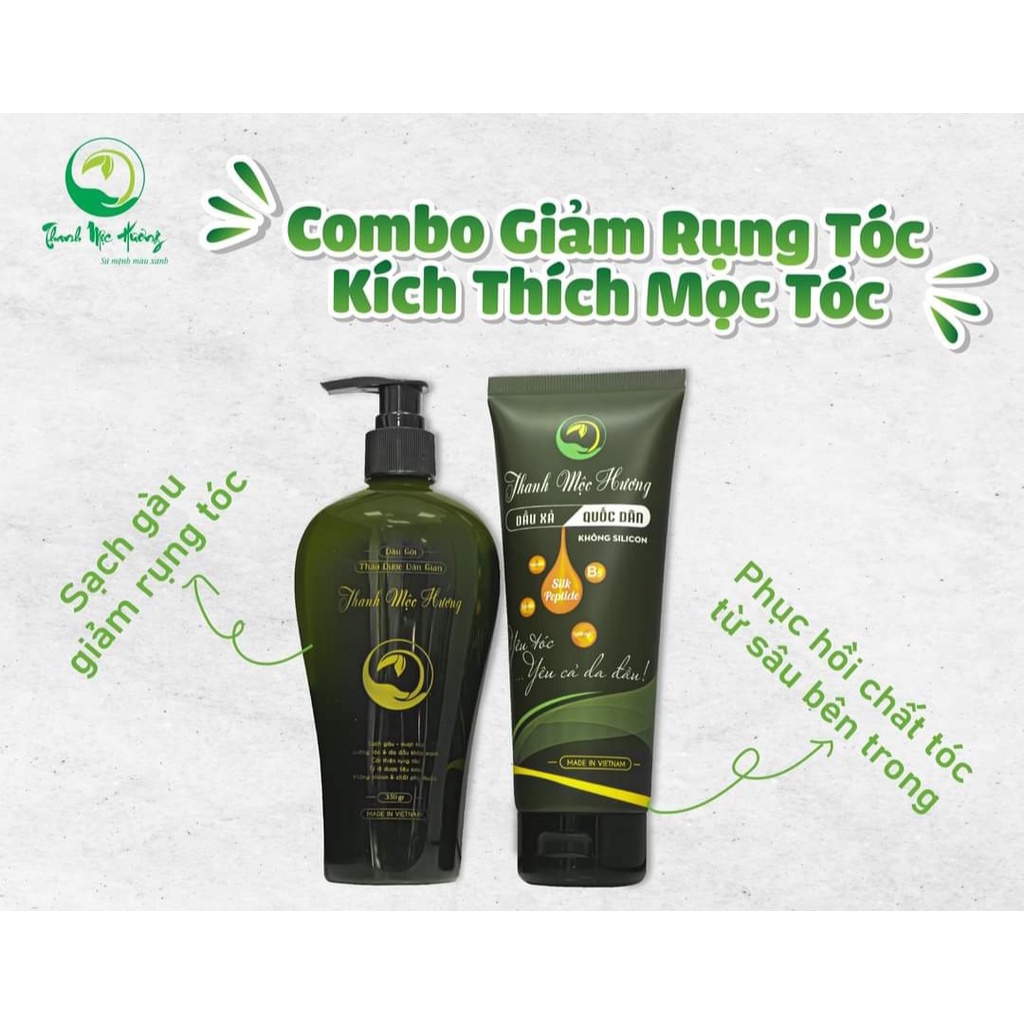 Dầu gội ngăn rụng tóc kích thích mọc tóc THANH MỘC HƯƠNG hàng chính hãng